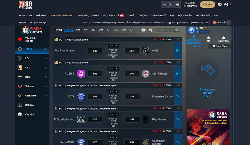 ca-cuoc-the-thao-ao-esports-m88